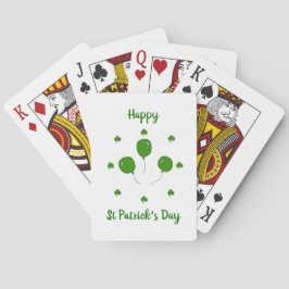 Baraja De Cartas Minimalista Feliz Día de San Patricio