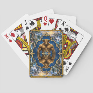 Baraja De Cartas Minotauro, Monstruo de Fantasía Gótica