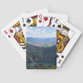 Baraja De Cartas Mirando hacia abajo el río Gunnison