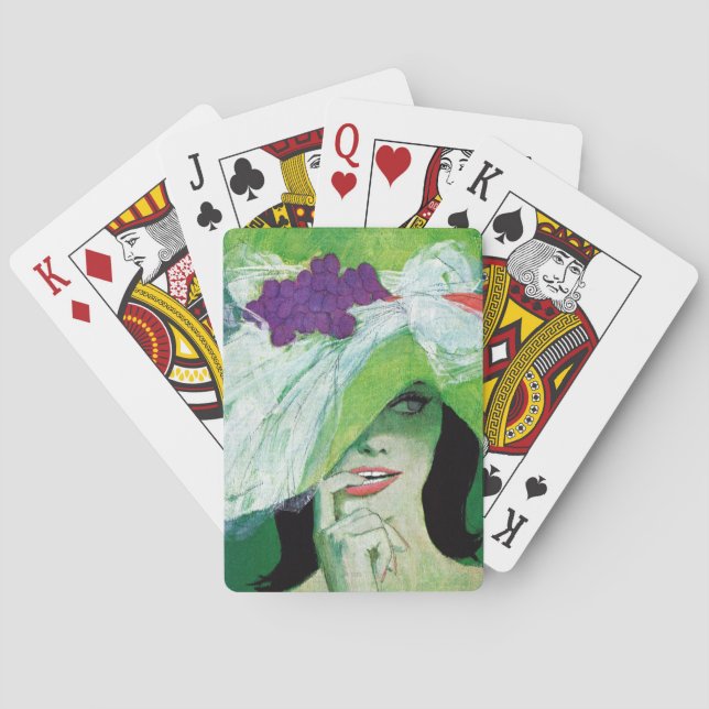 Baraja De Cartas Mirando hacia otro lado (Reverso)