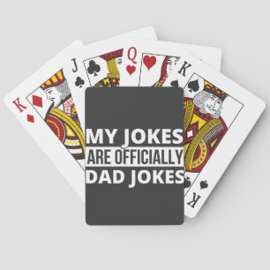 Baraja De Cartas mis chistes son chistes de papá