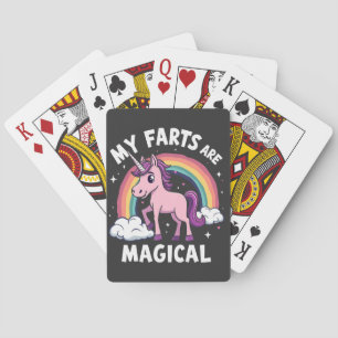 Baraja De Cartas Mis Faros Son Un Arcoiris De Unicornio Gracioso