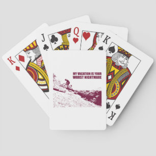 Baraja De Cartas Mis vacaciones son tu peor pesadilla