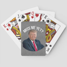Baraja De Cartas Miss Me Todavía Divertido Donald Trump