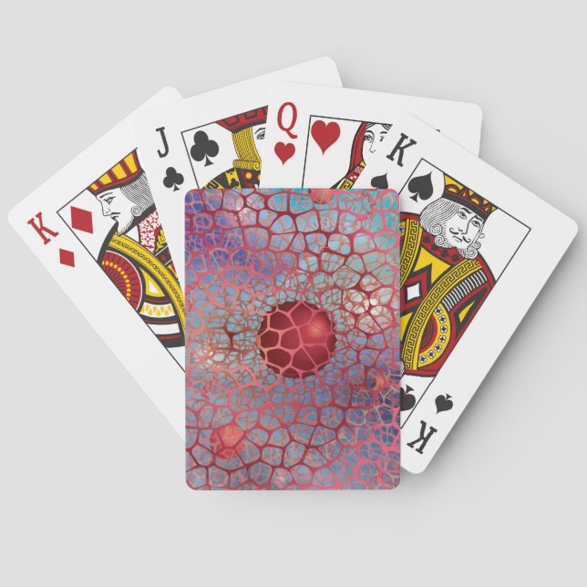 Baraja De Cartas Misterios del gusano (Reverso)