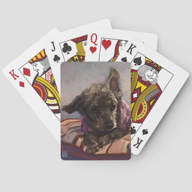 Baraja De Cartas Misty el Caniche (Reverso)