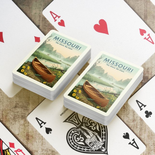 Baraja De Cartas Misuri vintage (Subido por el creador)