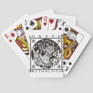 Baraja De Cartas Mitología griega (negro)