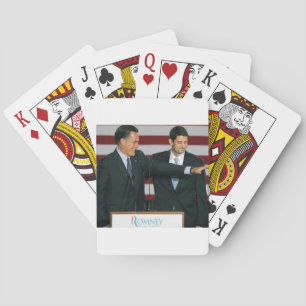 Baraja De Cartas Mitt Romney y Paul Ryan