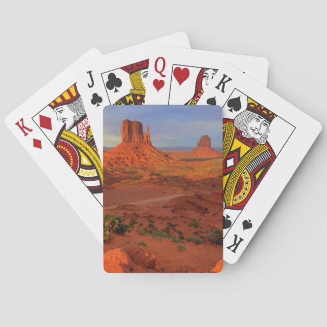 Baraja De Cartas Mittens, Monument Valley, AZ (Reverso)