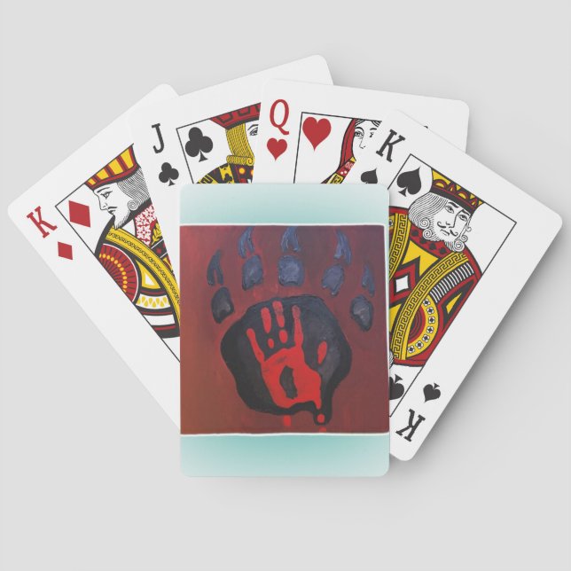 Baraja De Cartas MMIW Bearpaw (Reverso)