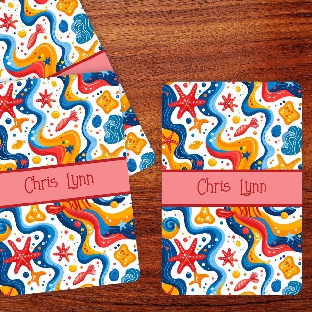 Baraja De Cartas Mod Resumen del tema de la playa con Starfish (Subido por el creador)