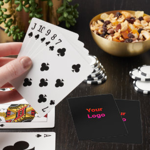 Baraja De Cartas Moda DE ESTILO MÍNIMO MODERNO MONOGRAM ELEGANTE SI