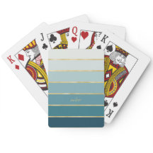 Moda Gradiente monocromático Bandas de oro Verde a