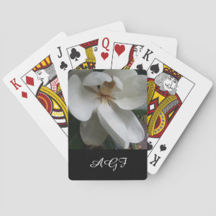 BARAJA DE CARTAS MODA QUE JUEGA CARD_SOUTHERN MAGNOLIA/MONOGRAM