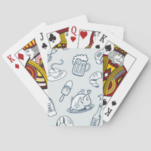 Baraja De Cartas Modelo 5 de la comida