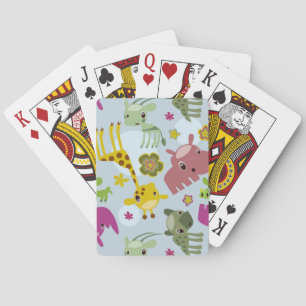Baraja De Cartas modelo animal del safari