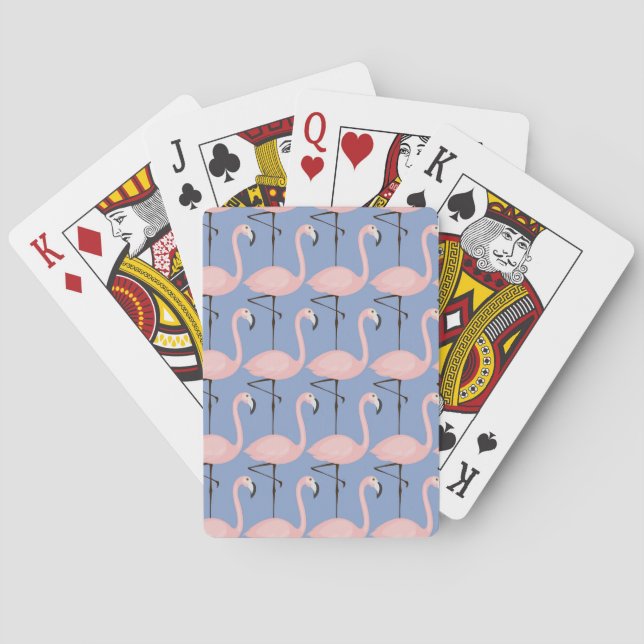 Baraja De Cartas Modelo blando del flamenco (Reverso)