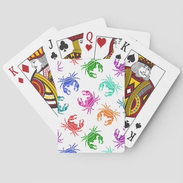Baraja De Cartas Modelo de cangrejos (Reverso)