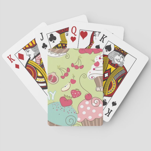 Baraja De Cartas Modelo de la magdalena (Reverso)