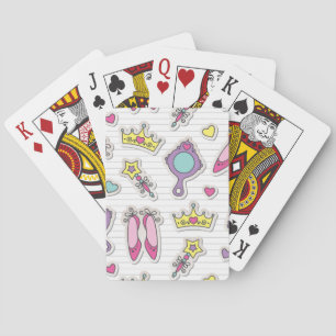 Baraja De Cartas modelo de la princesa de la mariposa