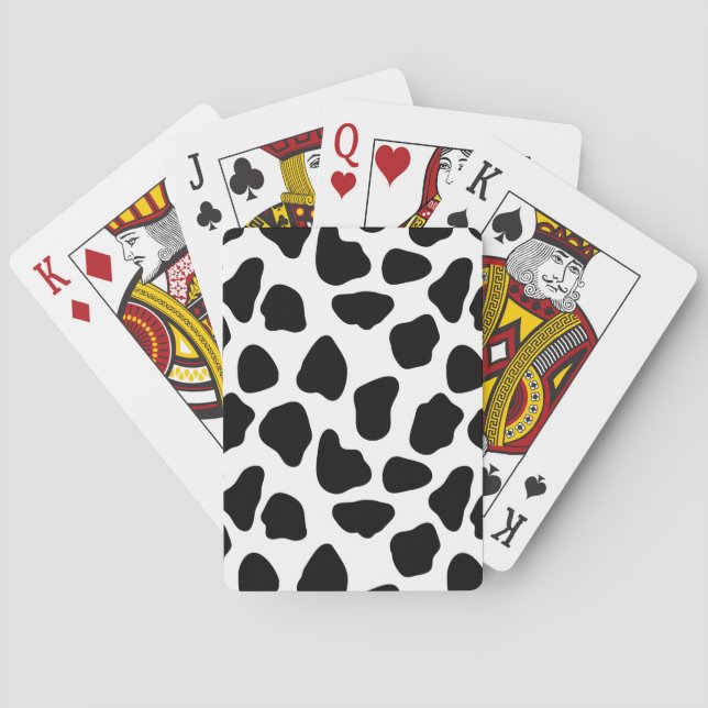Baraja De Cartas Modelo de la vaca (Reverso)