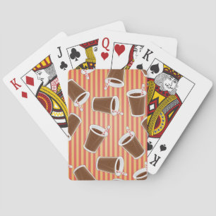 Baraja De Cartas Modelo de los alimentos de preparación rápida