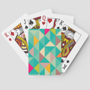 Baraja De Cartas Modelo de los triángulos