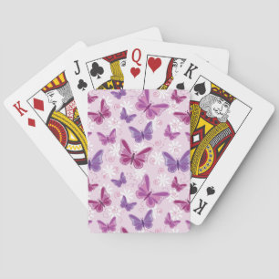 Baraja De Cartas modelo de mariposa