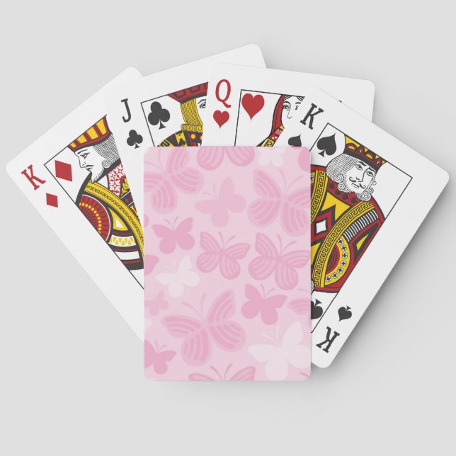 Baraja De Cartas Modelo de mariposa 2 (Reverso)