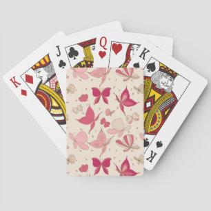 Baraja De Cartas modelo de mariposa 2