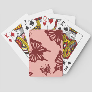 Baraja De Cartas modelo de mariposa 3