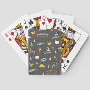 Baraja De Cartas Modelo de Portland, Oregon