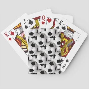 Baraja De Cartas Modelo del balón de fútbol