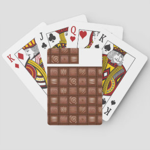 Baraja De Cartas Modelo del chocolate