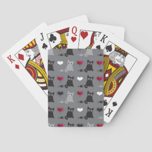 Baraja De Cartas modelo del gatito y de los ratones