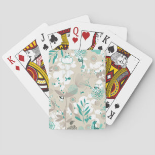 Baraja De Cartas Modelo del jardín
