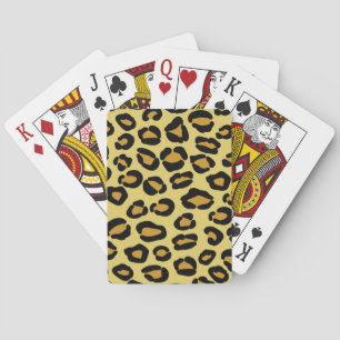 Baraja De Cartas Modelo del leopardo