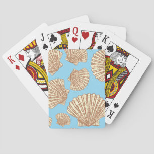 Baraja De Cartas Modelo del Seashell del estilo del vintage