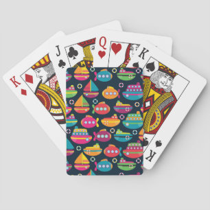 Baraja De Cartas Modelo del transporte del océano