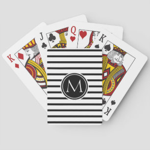 Baraja De Cartas Modelo fino de las rayas