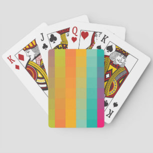 Baraja De Cartas Modelo geométrico abstracto