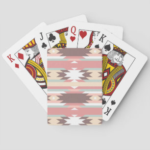 Baraja De Cartas Modelo geométrico en el estilo azteca 2