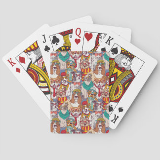 Baraja De Cartas Modelo lindo de la moda del perrito