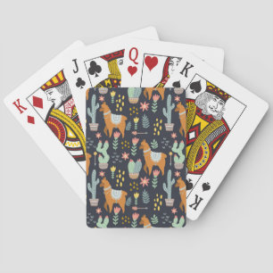 Baraja De Cartas Modelo lindo de las alpacas