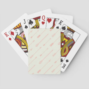 Baraja De Cartas Modelo resumido coral de las flechas
