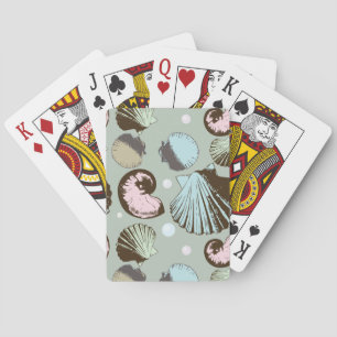 Baraja De Cartas Modelo retro del Seashell