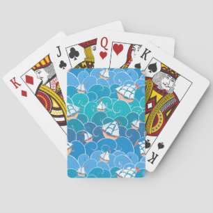 Baraja De Cartas Modelo rocoso del mar