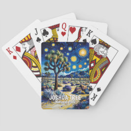 Baraja De Cartas Modern Dreamlike Joshua Tree Mojave Desert Hiking