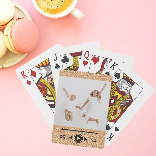 Baraja De Cartas Moderna obra de prensa de moda de Purpurina Girly  (Subido por el creador)